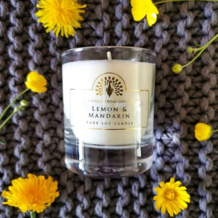 The English Soap Company 170 ml Soy Candle Lemon & Mandarin