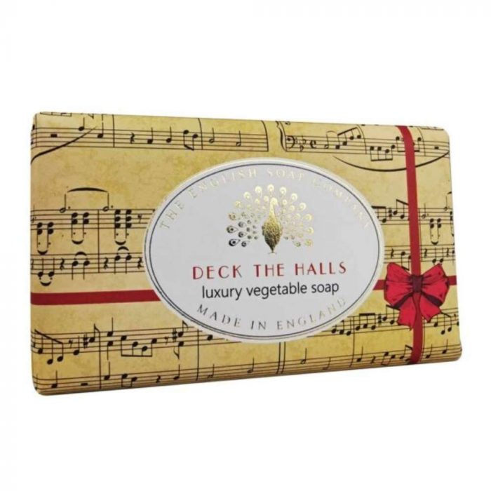 The English Soap Company Deck The Halls Christmas Soap