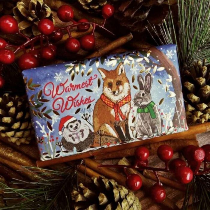 The English Soap Company Warmest Wishes Christmas Soap