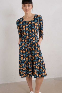 CUsershanneDownloadsSeasalt Cornwall Enor Dress Marigold Woodblock Maritime - La Vie en Rose Damesmode