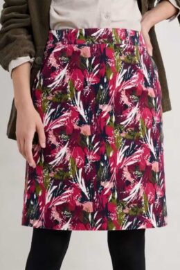 Seasalt Cornwall Ferry Crossing Skirt Towan Grasses Maritime - La Vie en Rose Damesmode