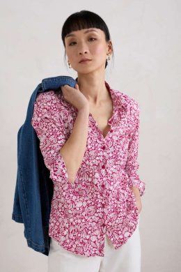 Seasalt Cornwall Larissa Shirt Garden Harvest Charm - La Vie en Rose Damesmode