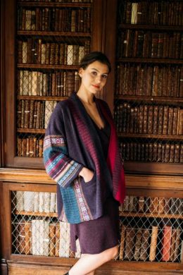 Eribé Montrose Blanket Coat Bramble - La Vie en Rose Damesmode