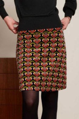 King Louie Border Skirt Sunday Black - La Vie en Rose Damesmode