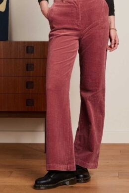 King Louie Marcie Pants Corduroy Desert Red - La Vie en Rose Damesmode