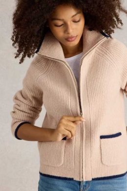 White Stuff Betty Zip Through - La Vie en Rose Damesmode