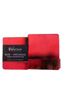 The Highland Soap Company Rose & Patchouli Organic Glycerine Soap 150 gram - La Vie en Rose Damesmode