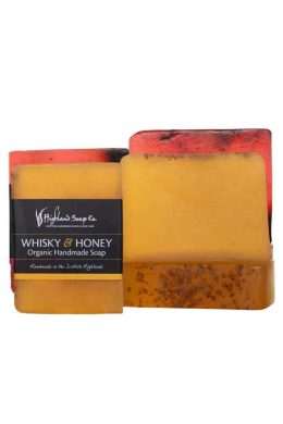 The Highland Soap Company Whiskey & Honey Organic Glycerine Soap 150 gram - La Vie en Rose Damesmode