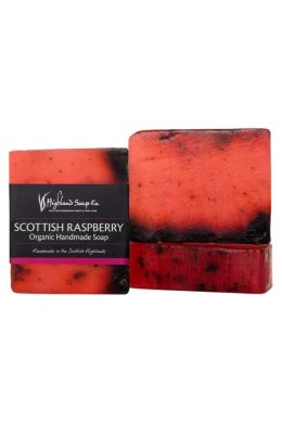 The Highland Soap Company Wild Scottish Raspberry Organic Glycerine Soap 150 gram - La Vie en Rose Damesmode