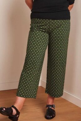 King Louie Border Pants Rio Black - La Vie en Rose Damesmode